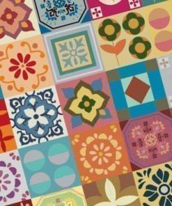 Tile Patchwork Stickers Detail