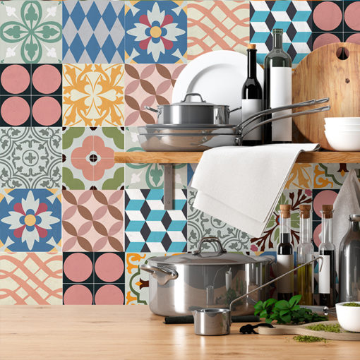 Kitchen Tiles Stickers Traditional   Kitchen 1 510x510 