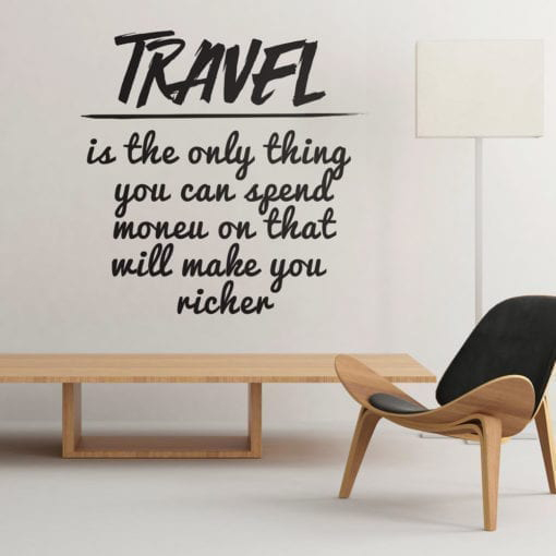 Travel Makes you Richer