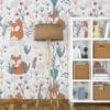 Nursery Fox Wallpaper