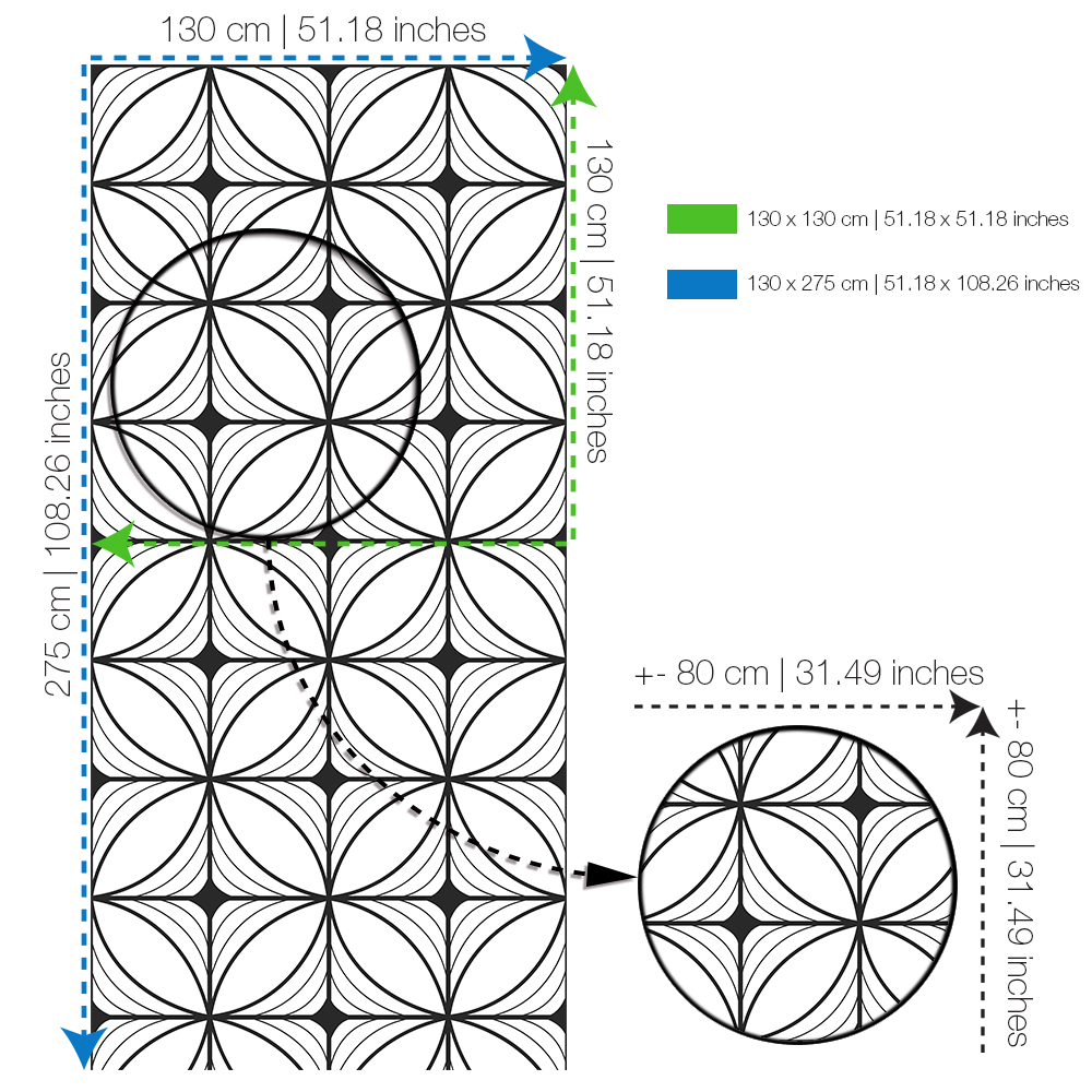 Geometric Art Deco Wallpaper - Moonwallstickers.com