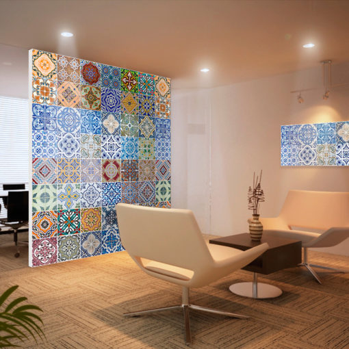 Portuguese Tiles Wallpaper - Moonwallstickers.com