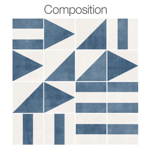 Brasilia Tile Stickers - Composition