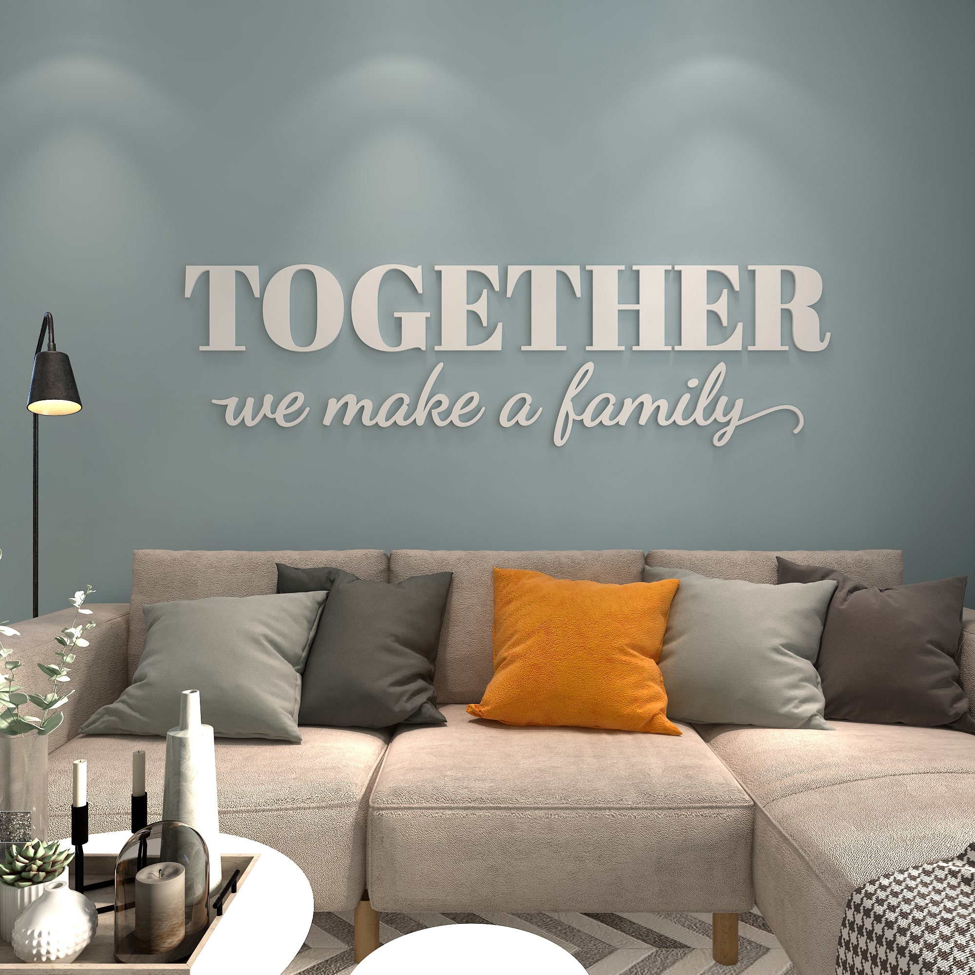 Together 3D Office Wall Decor